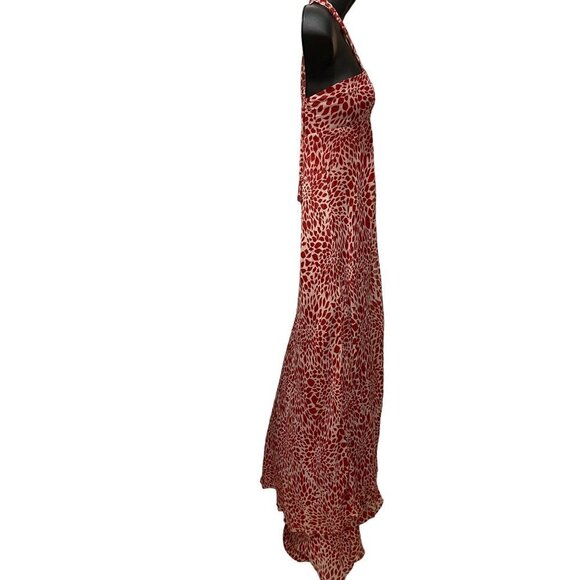 Bcbg Max Azria  womens maxi halter neck  evening dress - Picture 3 of 16